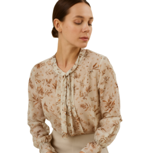 “Delicate floral print top women – Jhanvi Fashion”