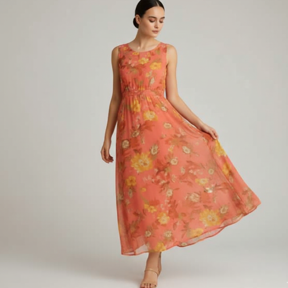 Effortless Elegance With This Floral Maxi Dress - Image 2