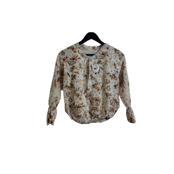 Delicate Floral Print Top