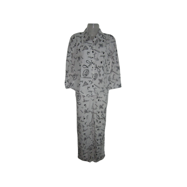 Printed Black White Cordset