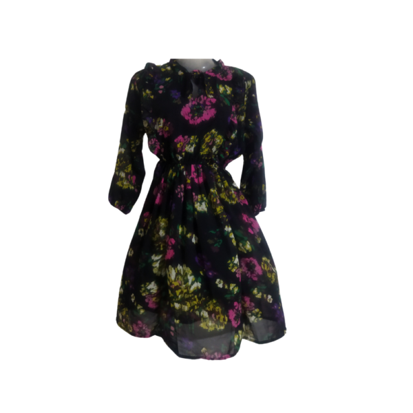Romantic Floral Dress With a Vintage Flair