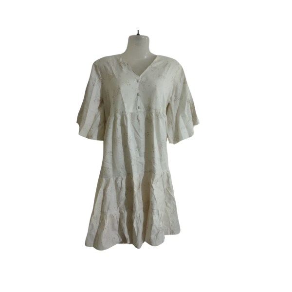 Casual White Midi Dress