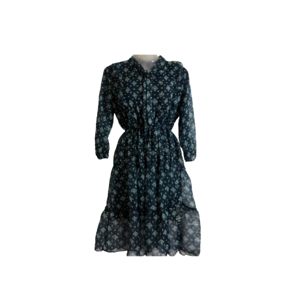 Effortless Elegance In This Tiered Floral Dress