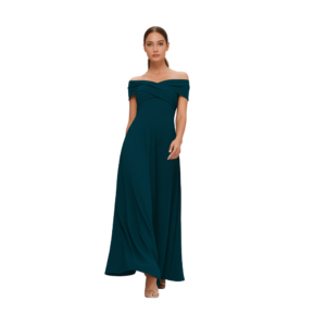 “Off-shoulder fit and flare dress women – timeless elegance – Jhanvi Fashion”