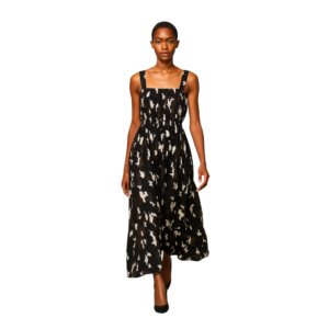 “Military print spaghetti strap dress for women – Jhanvi Fashion”
