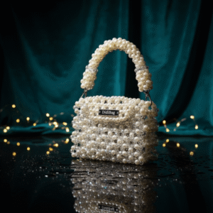 Royal Pearl Crystal Beaded Luxury Handbag – DidiBag Edition